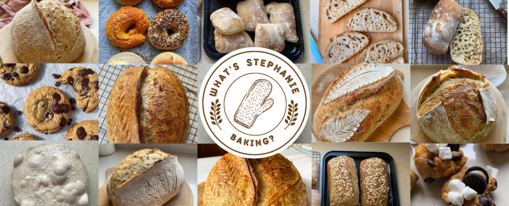 banner image for What's stephanie baking website