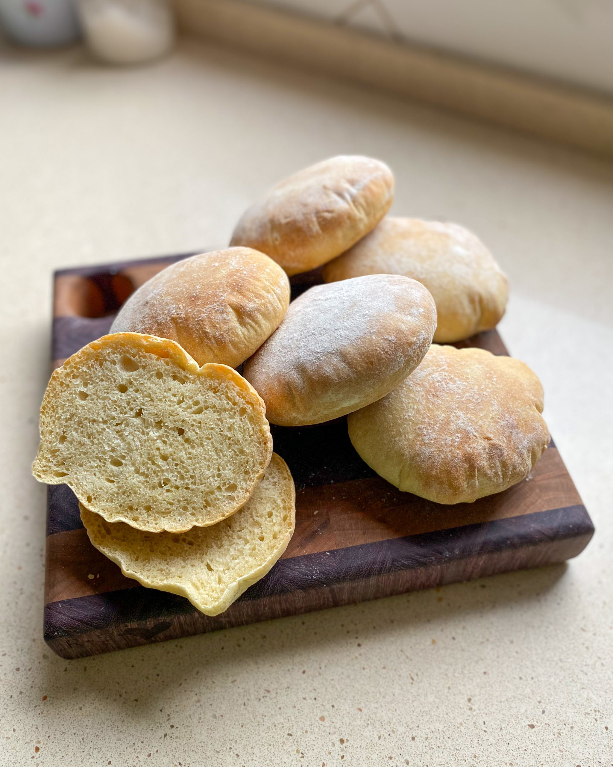 sourdough Spanish mollete recipe